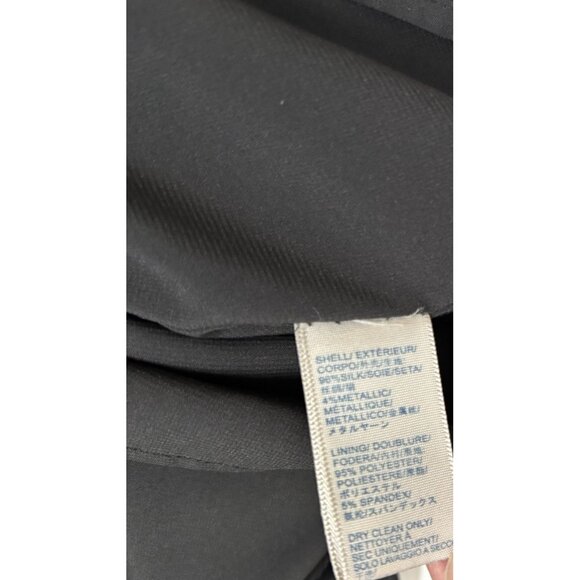 Rebecca Minkoff Gown Womens 10 Silk Gold Dot Ethereal Black Quiet Luxury NY Eve - Picture 7 of 11